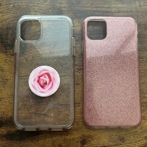 iPhone 11 glitter cases